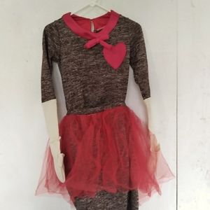 Sock Monkey costume by Wishcraft sz 12-14